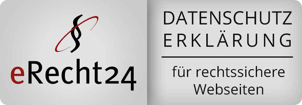 eRecht24 - Datenschutzerklärung